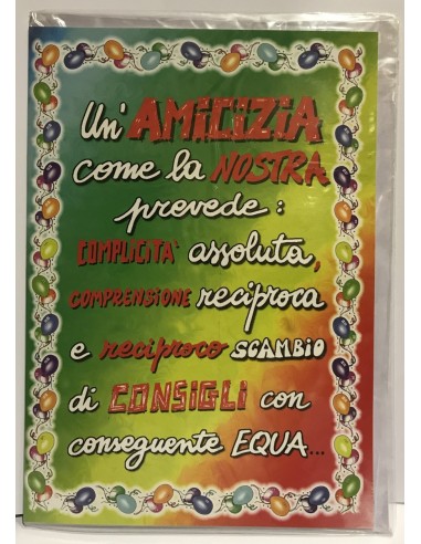 Biglietto auguri medio umoristico -...