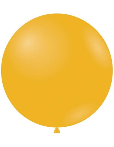 Palloncino lattice Deco Line Pastello 18" Giallo Papaya 229 - Confezione 20 pz
