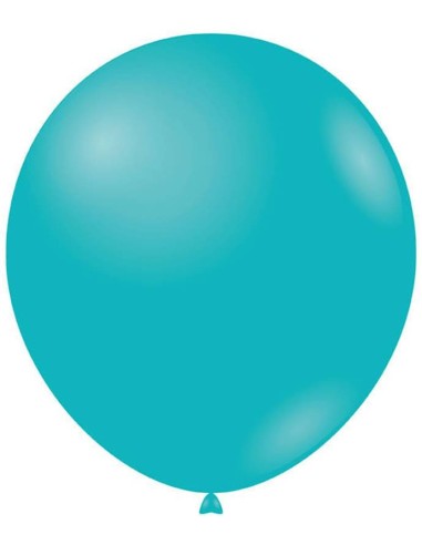 Palloncino lattice Deco Line Pastello 5" Blu Tiffany 224 - Confezione 100 pz