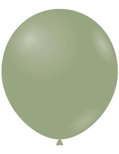 Palloncino lattice Deco Line Pastello 5" Verde Salvia 219 - Confezione 100 pz