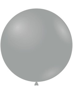 Palloncino lattice Deco Line Pastello 18" Grigio Antracite  215 - Confezione 20 pz