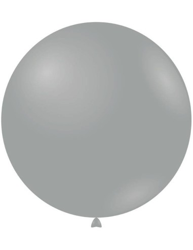 Palloncino lattice Deco Line Pastello 18" Grigio Antracite  215 - Confezione 20 pz