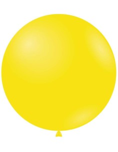 Palloncino lattice Deco Line Pastello 18" Giallo Limone 203 - Confezione 20 pz