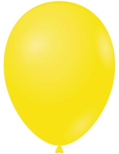 Palloncino lattice Deco Line Pastello 12" Giallo Limone - Confezione 50 pz