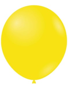 Palloncino lattice Deco Line Pastello 5" Giallo Limone 203 - Confezione 100 pz