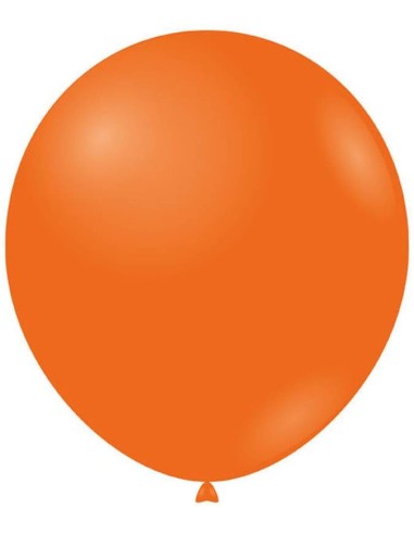 Palloncino lattice Deco Line Pastello 5" Arancione Mandarino 202 - Confezione 100 pz