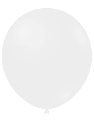 Palloncino lattice Deco Line Pastello 5" Bianco 200 - Confezione 100 pz