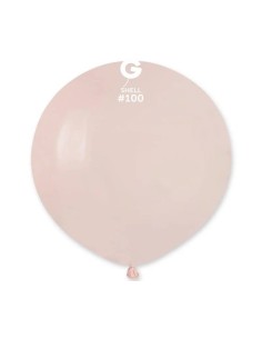 Palloncino lattice 19" Cm. 48 - Confezione 25 pz - Gemar - Conchiglia