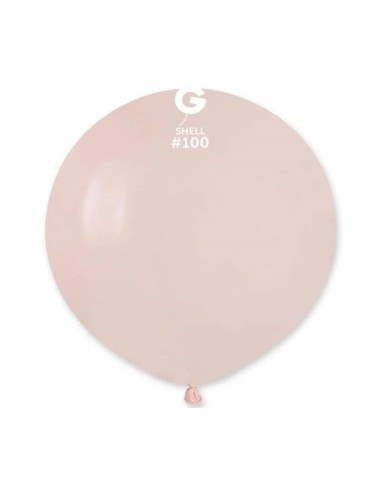 Palloncino lattice 19" Cm. 48 - Confezione 25 pz - Gemar - Conchiglia