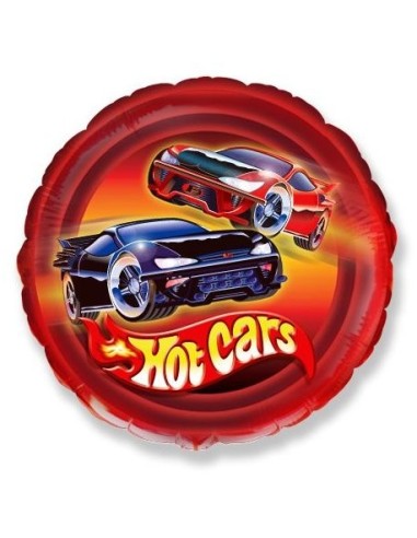 Palloncino mylar 18" Cm. 45 - Hot Cars