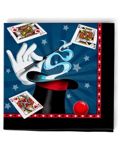 Tovaglioli carta Cm. 33x33 - Magia - Cf. 20 pezzi