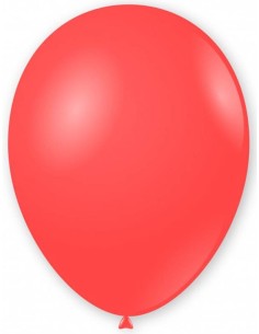 Palloncino lattice 11/12" Cm. 30 - Confezione 100 pz - Rosso corallo
