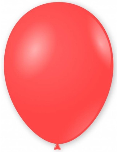 Palloncino lattice 11/12" Cm. 30 - Confezione 100 pz - Rosso corallo