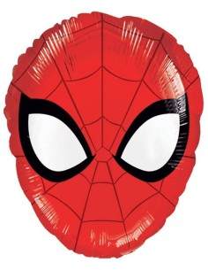 Palloncino mylar 18" sagomato Testa Spiderman