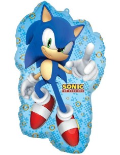 Palloncino mylar Supershape 34" Sonic