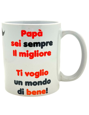 Tazza mug ceramica "Papà sei sempre il migliore"