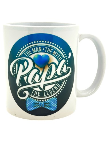 Tazza mug ceramica "Papà - The man, the myth, the legend"