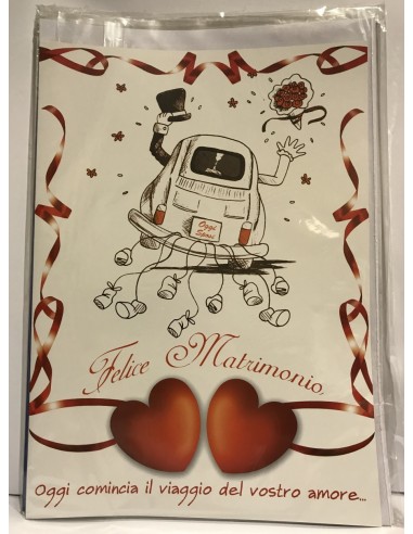Biglietto auguri maxi Matrimonio