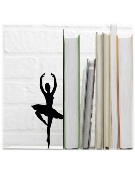 Fermalibri in metallo Cm. 10x17x10 - Ballerina
