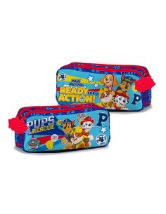 Astuccio pochette rettangolare doppia zip Paw Patrol