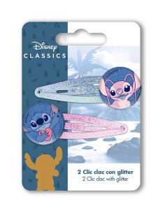 Blister 2 mollette clic clac Stitch