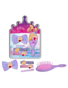 Set accessori per capelli e spazzola Principesse
