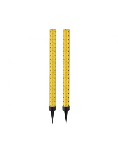 Candeline flumbè fontana Cm. 18 - Blister 2 pezzi