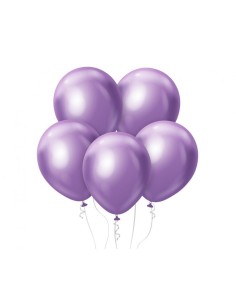 Palloncini lattice 12'' Platinum Light Purple - Blister 7 pezzi