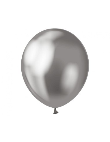 Palloncini lattice 12'' Platinum Grey - Blister 7 pezzi