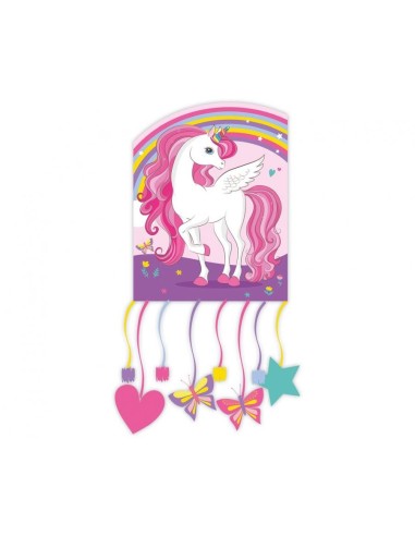 Pignatta carta Cm. 27x21 - Unicorno