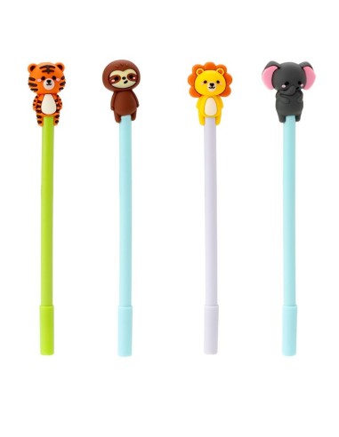 Penna 3D con copripenna - Animali dolci