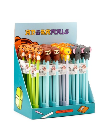 Penna 3D con copripenna - Animali dolci