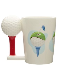 Tazza mug ceramica 3D - Pallina da golf