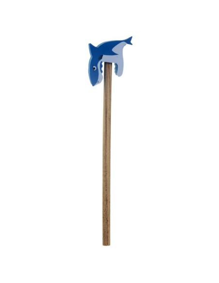 Matita con topper gomma 3D - Squalo
