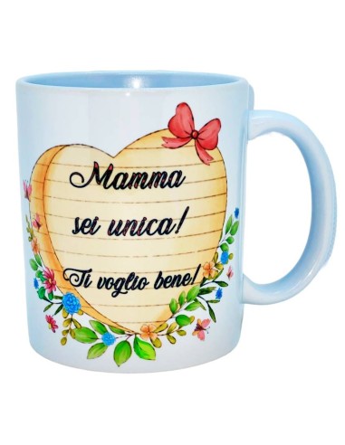 Tazza mug ceramica "Mamma sei unica!"