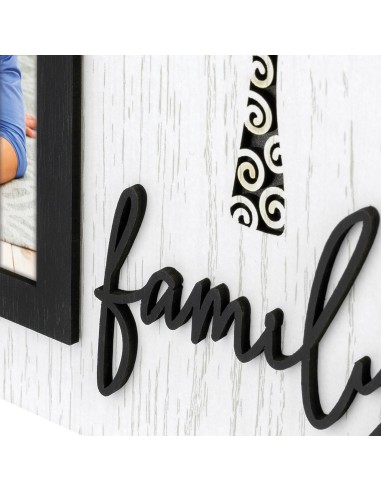 Portafoto in legno albero Family Cm. 25x21,5 - Foto cm. 10x15