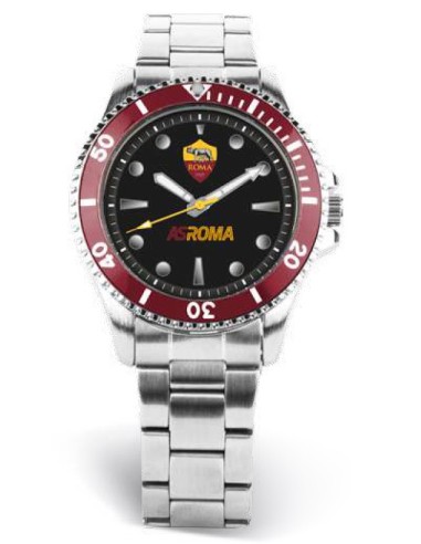 Orologio da polso acciaio "Arrow" 41mm AS Roma