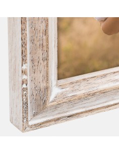 Portafoto in legno anticato Cm. 16x21 - Foto cm. 13x18 2