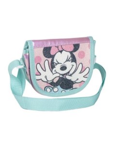 Borsetta tracollina con pattina glitterata deluxe Minnie