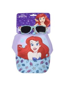 Set cappello con visiera e occhiali da sole - Sirenetta