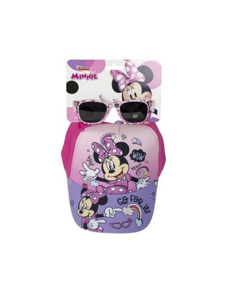 Set cappello con visiera e occhiali da sole - Minnie