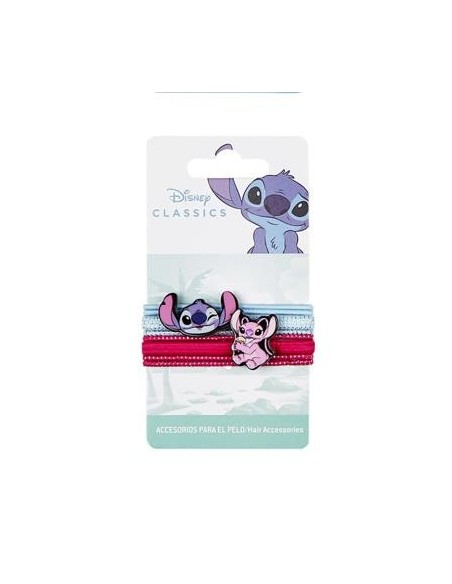 Set 8 fermacapelli elastici sottili con applicazione Stitch