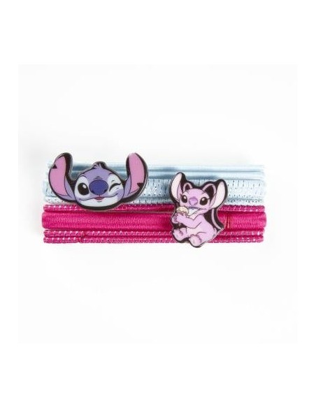 Set 8 fermacapelli elastici sottili con applicazione Stitch