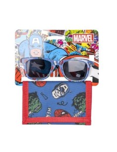 Set occhiali da sole premium e portafoglio strappo - Avengers