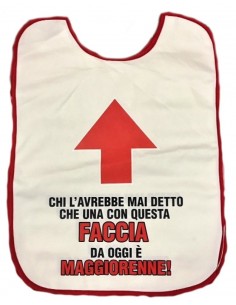 Bavaglione maxi umoristico...