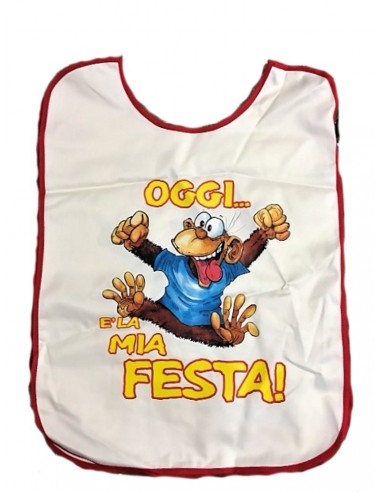 Bavaglione maxi umoristico - Oggi è...