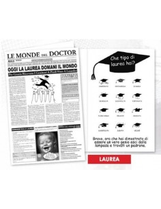 Biglietto auguri giornale...