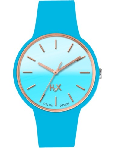 Orologio da polso unisex con cinturino gommato in confezione regalo - Colori assortiti
