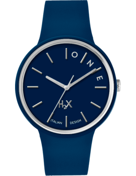 Orologio da polso unisex con cinturino gommato in confezione regalo - Colori assortiti