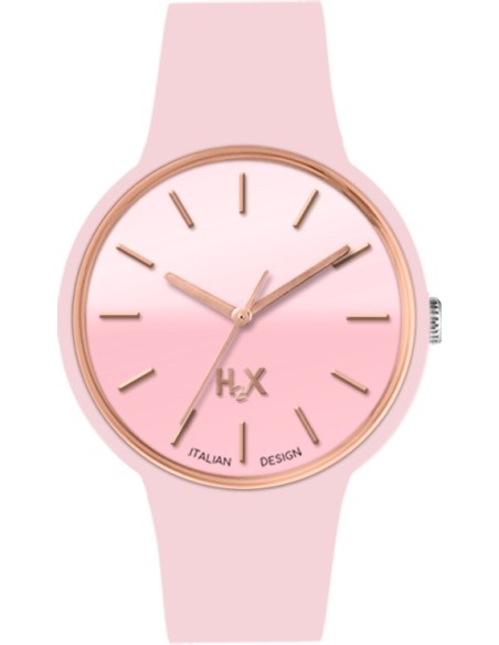 Orologio da polso unisex con cinturino gommato in confezione regalo - Colori assortiti